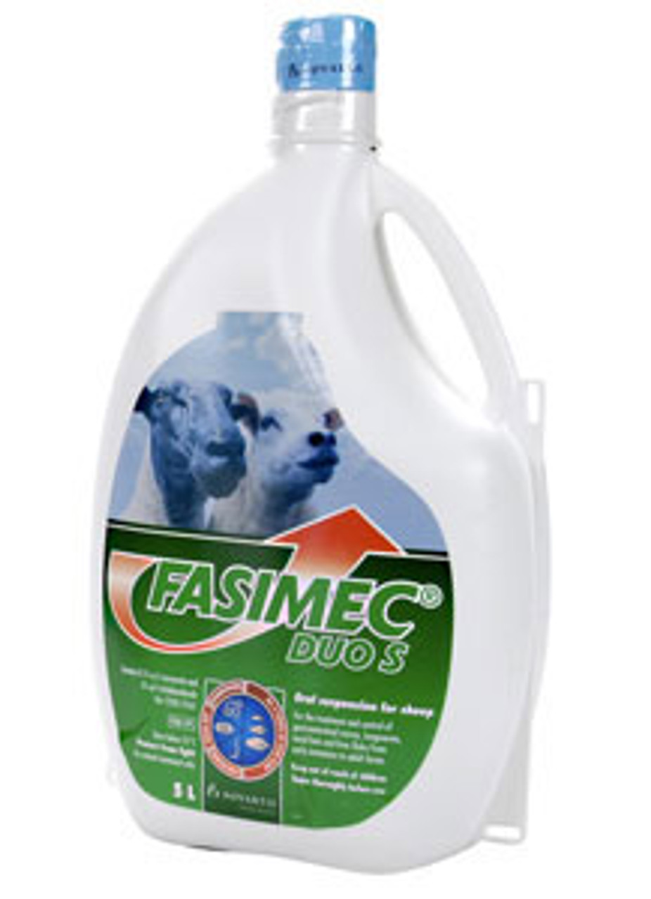 Fasimec Duo S for sheep